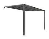 Copertina Motorizata cu Telecomanda, Banda LED, 3.94x3.94 m, Antracit