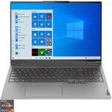 Laptop Lenovo ThinkBook 16p G2 ACH cu procesor AMD Ryzen™ 7 5800H, 16", WQXGA, 16GB, 1TB SSD, NVIDIA GeForce RTX 3060 6GB GDDR6, Windows 10 Pro, Mineral Grey