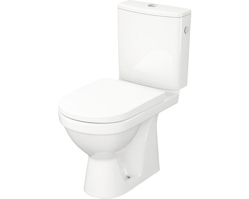Set Wc Cersanit Onix, Include Rezervor si Capac Wc, Evacuare Orizontala