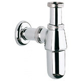 Sifon scurgere lavoar Grohe 28920000, 1/4'', conexiune verticala, Crom