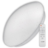 Plafoniera cu LED Avide, 80W(40+40), STELLA-CCT, 3 moduri de iluminare, telecomanda