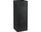 Ghiveci Flori Geli Cube Plastic 26x26x70 Cm Antracit