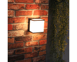 Aplica Cu Led Integrat Block 8w 680 Lumeni, Pentru Exterior Ip65, Alb