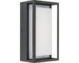 Rábalux, 7109, Mendoza, Aplica de exterior, antracit, IP65, 3000K, 6.5W