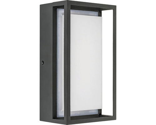 Rábalux, 7109, Mendoza, Aplica de exterior, antracit, IP65, 3000K, 6.5W