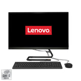 Sistem All-in-One Lenovo IdeaCentre AIO 3 27IMB05 cu procesor Intel® Core™ i3-10100T pana la 3.80 GHz, Comet Lake, 27", Full HD, IPS, 8GB DDR4, 512GB SSD M.2, Intel UHD Graphics 630, Free DOS, Black