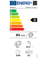 Masina de spalat vase incorporabila Electrolux EEG48300L, AirDry, 8 programe, Clasa energetica D, Alb