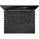 Laptop 2 in 1 ASUS ROG Flow X13 Super Nova GV301QE-K5151T, AMD Ryzen 9 5980HS pana la 4.8GHz, 13.4" WQUXGA Touch, 16GB, SSD 512GB, NVIDIA GeForce RTX 3050 Ti 4GB, Windows 10 Home, negru