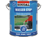 Pasta Hidroizolanta SOUDAL Wasser Stop Pentru Repararea Acoperisului, Jgheaburilor si Scurgerilor 4 kg