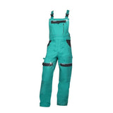 Pantaloni salopeta cu pieptar Cool Trend, verde-negru, marimea 46