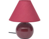 Veioza Primo E14 Max. 1x40w, Ceramica/rosu Burgundy