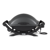 Gratar electric Weber Q 2400, 2200 W, 54x39 cm, Antracit