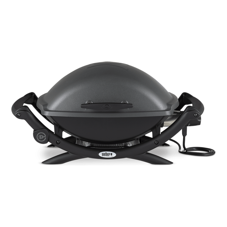 Gratar electric Weber Q 2400, 2200 W, 54x39 cm, Antracit