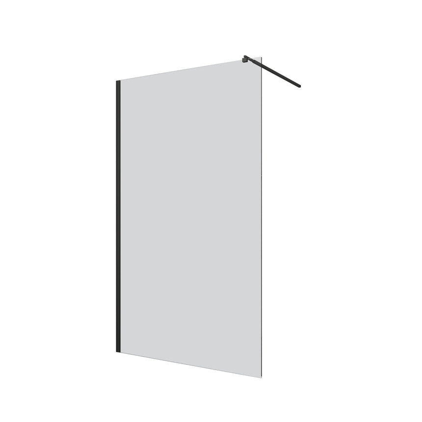 Paravan de dus walk-in Freedom Black ,117-119x195 cm
