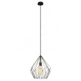 Pendul vintage EGLO CARLTON 49257, E27 1x60W, Ø310mm