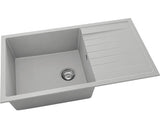 Achiuveta Bucatarie Cu O Cuva Fat Avangard 229 90x49 Cm, Cu Picurator, Reversibila, Fatgranit Grey