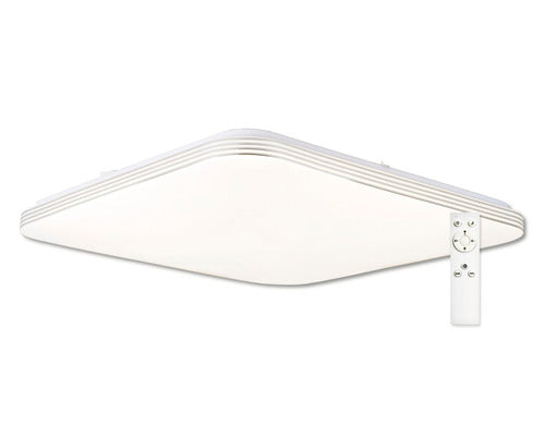 Plafoniera Cu Led Integrat Ocean 60w 6000 Lumeni 54x54 Cm 3000-6500k, Cu Telecomanda