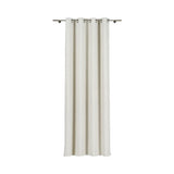 Draperie cu inele Tysa, uni bej, efect umbrire, 140x245 cm
