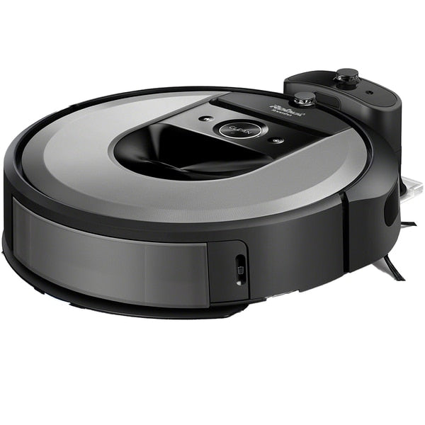 Robot de aspirare cu mop, iRobot Combo i8, i817840, sistem de curatare Aeroforce in 4 etape, recipient lavabil, navigare iAdapt, 10 harti in aplicatia iRobot Home, Dirt Detect, Keep out zone, negru