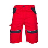 Pantaloni de lucru scurti COOL TREND, culoare rosu, marimea 48