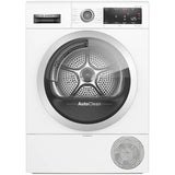 Uscator de rufe Bosch WTX87K01BY, Pompa de caldura, 9 kg, 15 programe, AutoDry Technology, Clasa A++, Alb