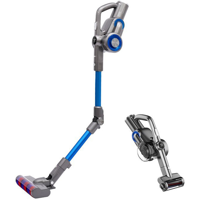 Aspirator vertical fara fir JIMMY H8UP, putere de aspirare 160AW, putere 500W, autonomie 60 min, Albastru