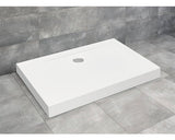 Cadita De Dus Dreptunghiulara Radaway Doros D Compact 100x120x11,5 Cm Acril Alb Sdrd1210-05