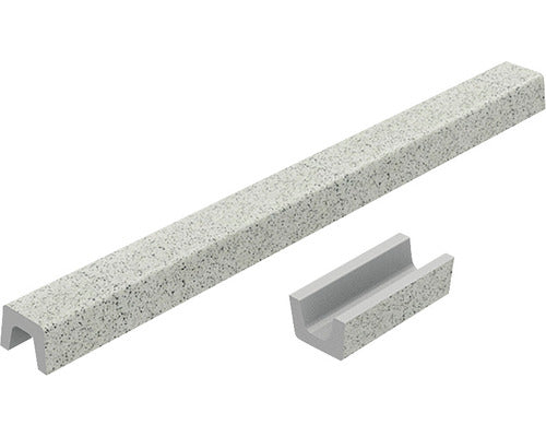 Prag cabina dus drept din granixit 90 cm Polar