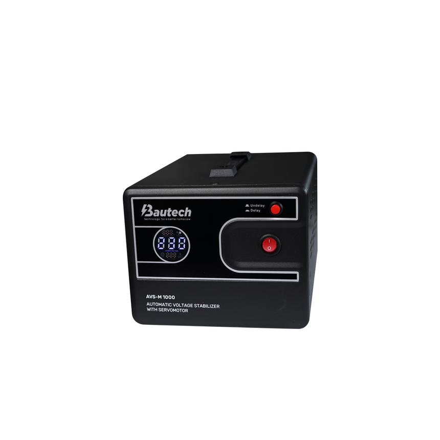 Stabilizator cu servomotor Bautech AVS-M 1000 VA