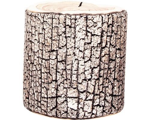 Taburet Puf Sitting Point Forma Cilindru Dotcom Wood Model Buturuga 50x50 Cm
