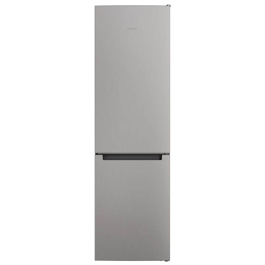 Combina frigorifica Indesit INFC9 TI21X, 367 l, Total No Frost, Flexi Use Box, Raft sticle, Clasa F, H 202.7 cm, Inox