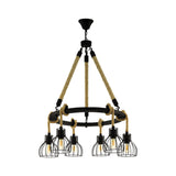 Lustra Interior Eglo Rampside, 6 x E27 max 28W, IL-4543194