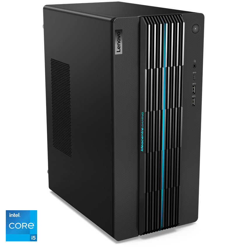 Sistem Desktop PC Gaming Lenovo IdeaCentre 5 17IAB7 cu procesor Intel® Core™ i5-12400F pana la 4.40GHz, 16GB DDR4, 1TB SSD, GeForce RTX 3060 Ti 8GB GDDR6, No OS