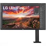 Monitor LG Ergo UHD, 31.5", IPS, 3840 x 2160, 5ms, 60hz, HDMIx2, DPx1, USB-C 60W, USB 3,0x2, Boxe, Pivot, HAS, Negru