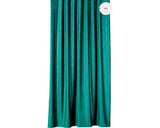 Draperie Catifea Cu Inele Roma Verde 140x245 Cm
