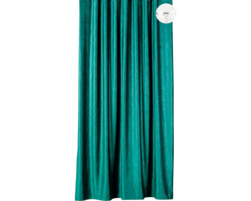 Draperie Catifea Cu Inele Roma Verde 140x245 Cm