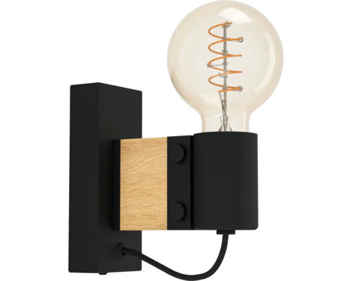 Eglo, 43903, Bailrigg, Lampa de perete, E27, 1x40W, Ip20