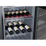 Vitrina de vinuri Liebherr Premium WKb1812 134 l Capacitate 66 sticle Clasa G Usa vitrata H 89 cm Negru