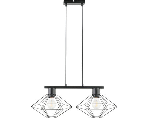 Lustra Vario E27 Max. 2x60w, Negru