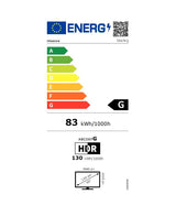 Televizor QLED Smart HISENSE 55A7KQ, Ultra HD 4K, HDR, 139 cm, Clasa G, Gri