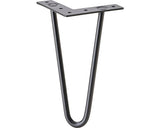 Picior Mobila Tip Spider Tarrox Ø58x200mm, Negru