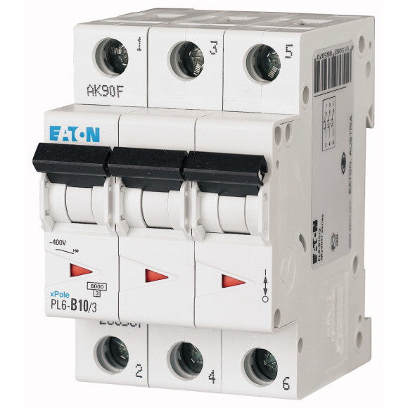 Intreruptor Automat 50A 3P C 6KA 3MW - EATON PL6