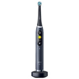 Periuta de dinti electrica Oral-B iO-9 Special Edition, Display Color, 7 programe inteligente, 3D Teeth Tracking, Carcasa de incarcare Power2Go, Black Onyx