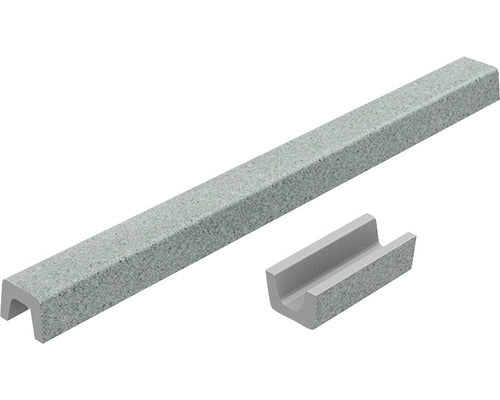 Prag cabina dus drept din granixit 80 cm Platina