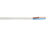 Cablu Myym (H03vv-f) 2x0, 5 Mm² Alb, Inel 50m