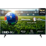 Televizor Smart 50" Hisense 4K Ultra HD LED, Negru, 3 HDMI, Bluetooth, Wi-Fi