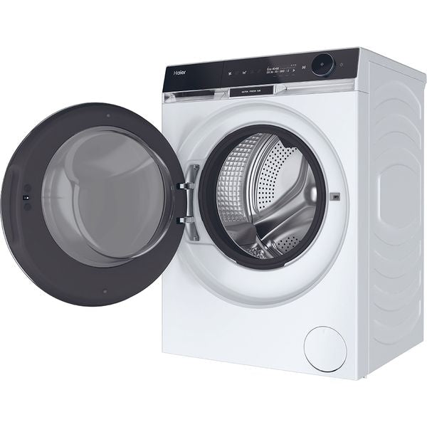 Masina de spalat HAIER HW100-BD14397U1S, Motor Direct Motion, clasa A-20%, 10 kg, 1400 rpm, Ultra Fresh, WiFi/ hOn app, Steam, Autodose, ABT, display LCD, Refresh, alba