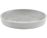 Farfurie Rotunda Ecopots Plastic Ø 18 Cm H 2, 5 Cm Alb-gri
