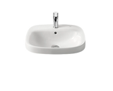 Lavoar cu incastrare in blat Roca Debba 50x41 cm alb