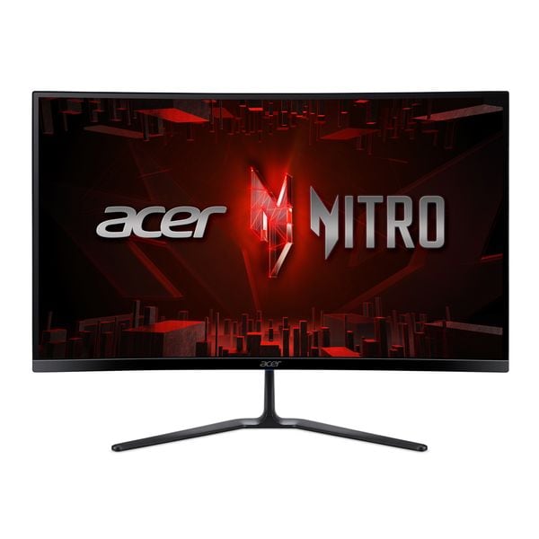 Monitor LED VA Acer ED270R S3, 27", curbat, Full HD, 180 Hz, Display Port, FreeSync Premium, HDR 10, Negru